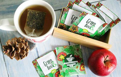 Дизайн упаковки зеленого чая